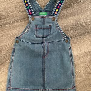United Colors of Benetton Rainbow Stars Denim Jumper 18-24 Months